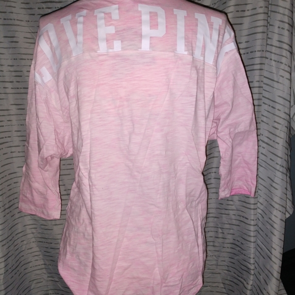 Victoria secret pink 3/4 sleeve shirt - Picture 8 of 8